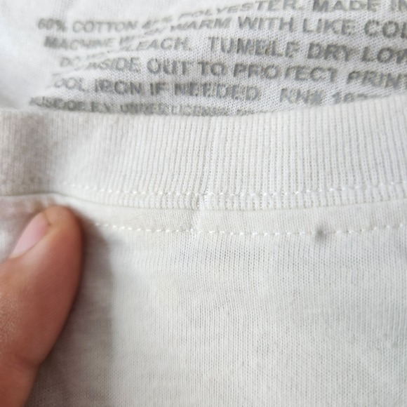 Rolling Stones Medium Steel Wheels Tour 89 Reissue T-Shirt 2021 Sz 4 - Picture 9 of 10